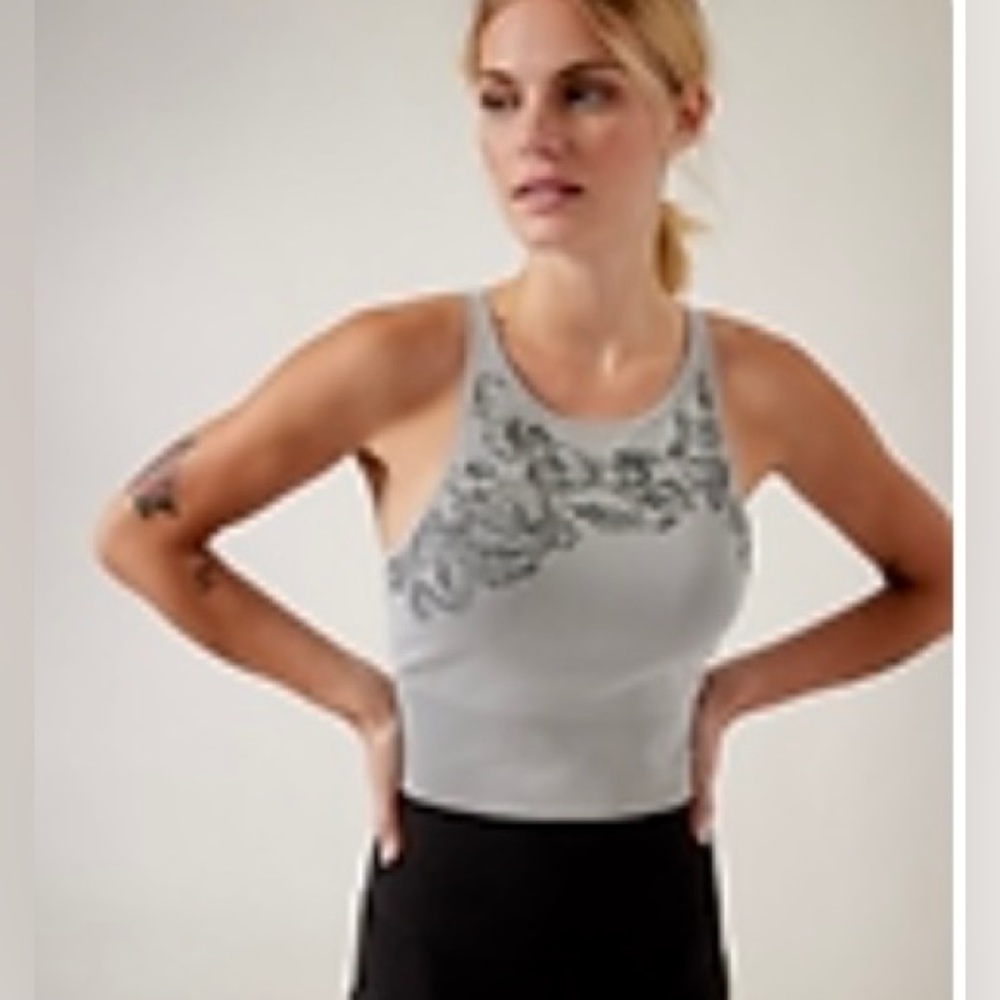 Aurora  Athleta crop tank top!